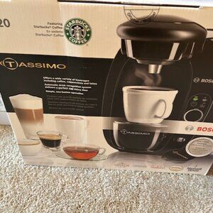 Tassimo by Bosch Single Serve Coffeemaker, new in box with manual